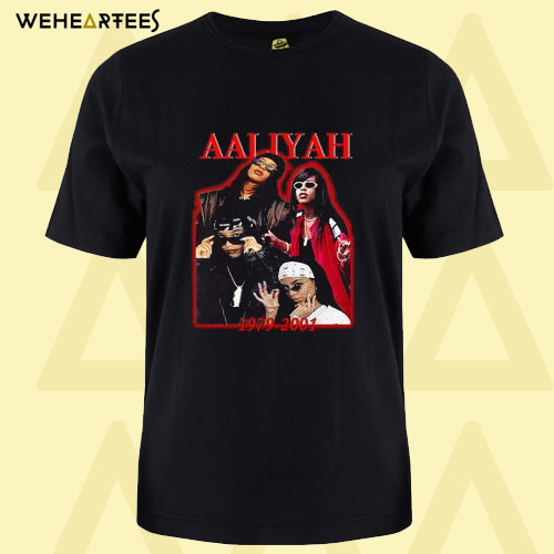 Aaliyah 1979-2001 T shirt