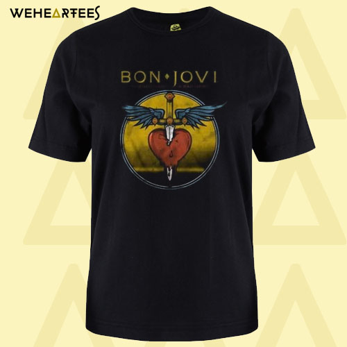 Bon Jovi Heart and Dagger T-Shirt