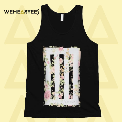 floral muscle tank