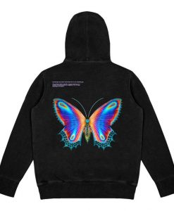 Multicolor Butterfly Hoodie DAP