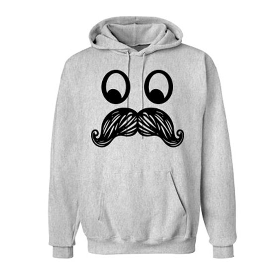Mustache Hoodie DAP