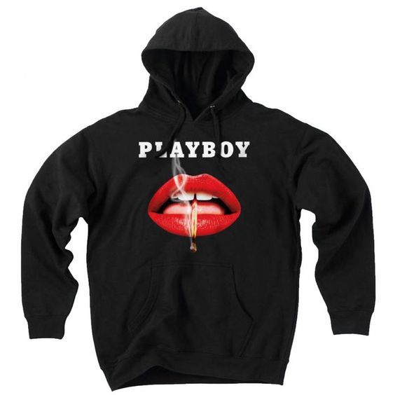 Playboy Smoked Lips Hoodie DAP