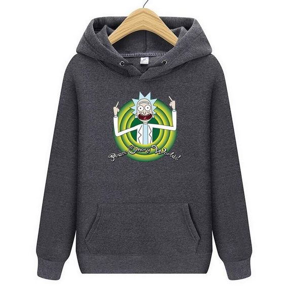 rick and morty primitive hoodie