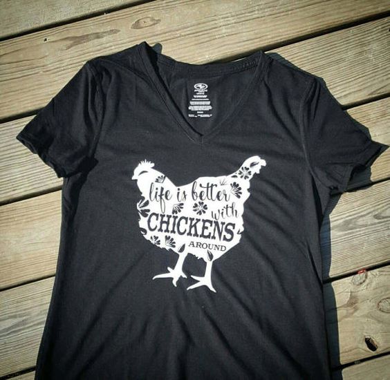 whole lotta chickens t shirt