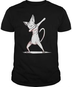 Funny Dabbing Sphynx Cat T-shirt DAP