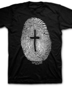 Jesus Left His Mark On The World T-Shirt DAP