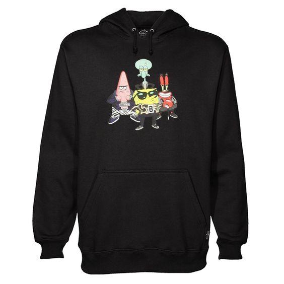 Spongebob Group Pullover Hoodie Dap