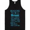 Reasons To Be a Mermaid Tank Top DAP