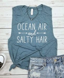 ocean air, salty hair, tank top, DAP