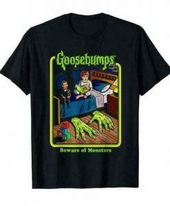 Authentic Goosebumps Bedtime Retro Scary T-Shirt DAP