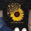 Autism Sunflower Accept T Shirt DAP