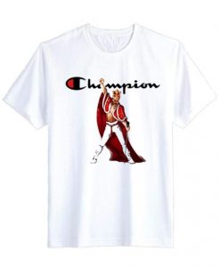 Champion Freddie Mercury T Shirt