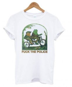 Frog & Toad Fuck The Police Bootleg T shirt
