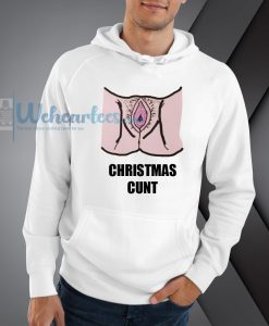 Adults Christmas Cunt Funny Christmas hoodie