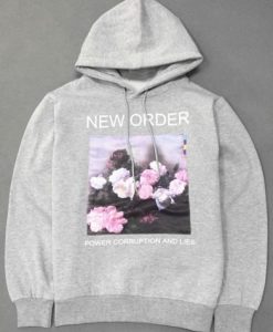 New Order Power Corruption and Lies Hoodie pu