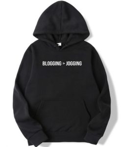 Blogging Jogging Hoodie pu