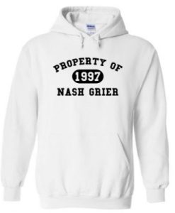 Property Of Nash Grier 1997 Hoodie pu