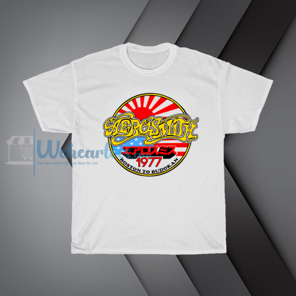 aerosmith boston to budokan shirt