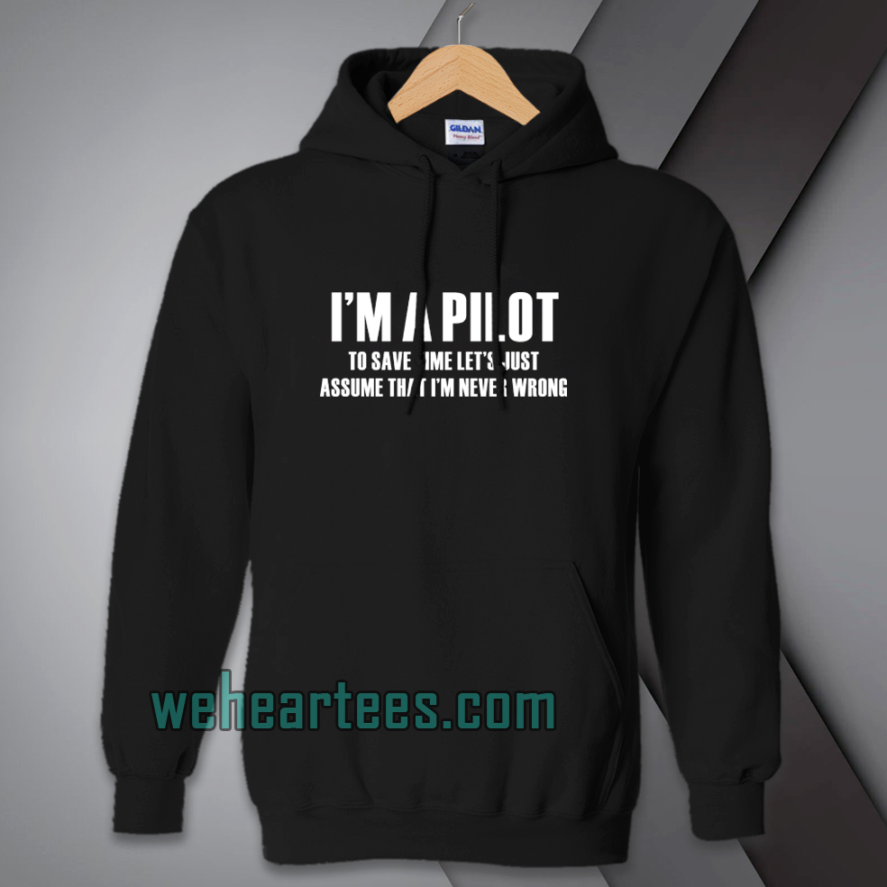 i'am Pilot Aviation Flight School Hoodie