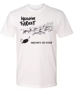 Meowner Threat Punk Cat T-Shirt AL