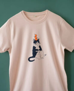 Orange Cat T-shirt AL